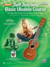 Alfred's Self Teaching Basic Ukulele Course Guitar and Fretted sheet music cover Thumbnail